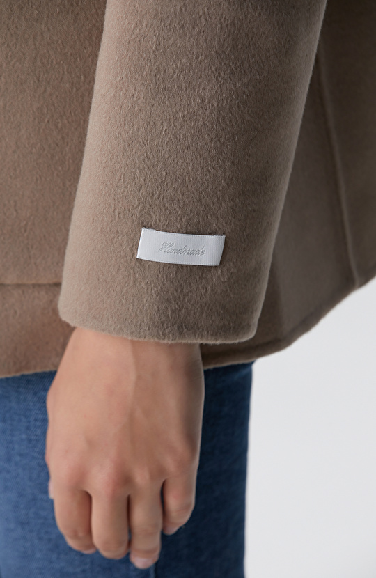 Limited Vizon Yün Karışımlı Çift Taraflı Ceket