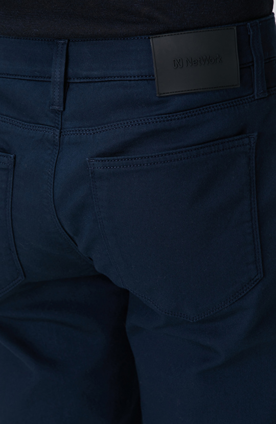 Lacivert Casual Pantolon