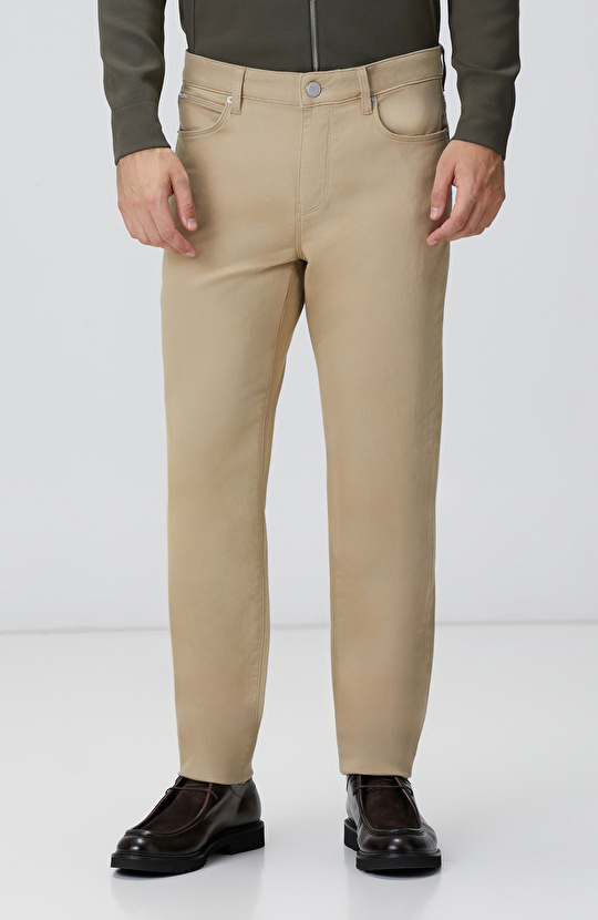 Bej Casual Pantolon