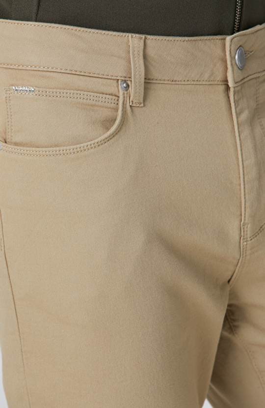 Bej Casual Pantolon