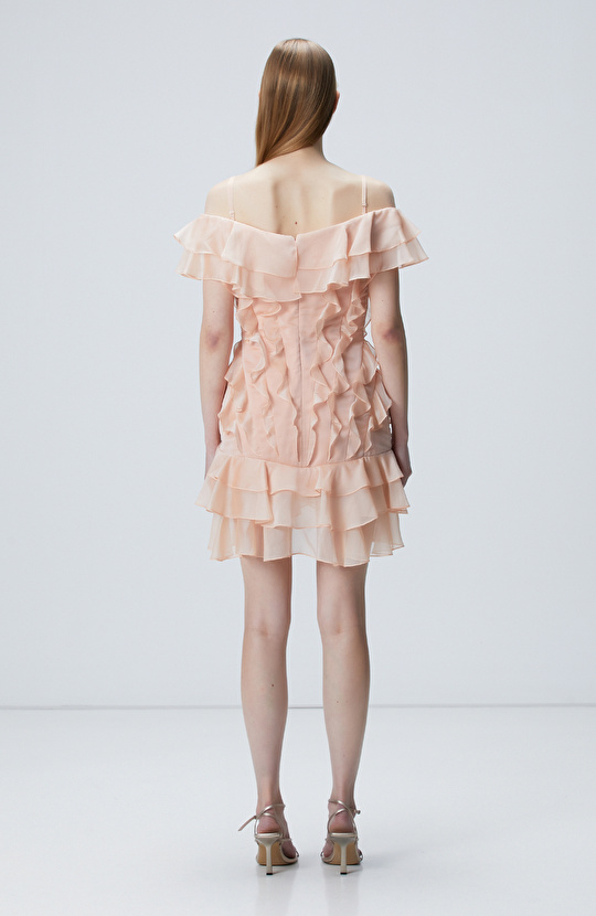 Somon Mini Abiye Elbise