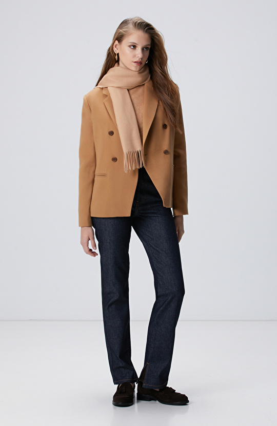 Limited Kahverengi Kaşmir Kazak