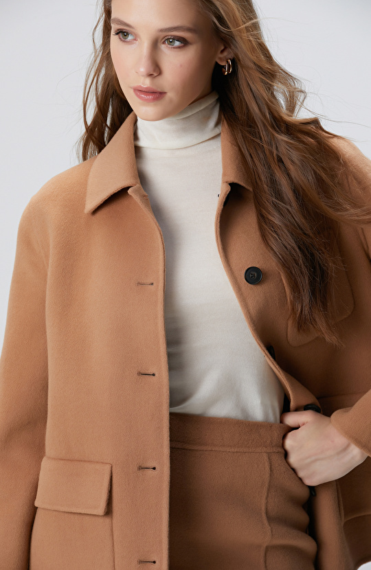 Limited Kırık Beyaz Yün Kazak