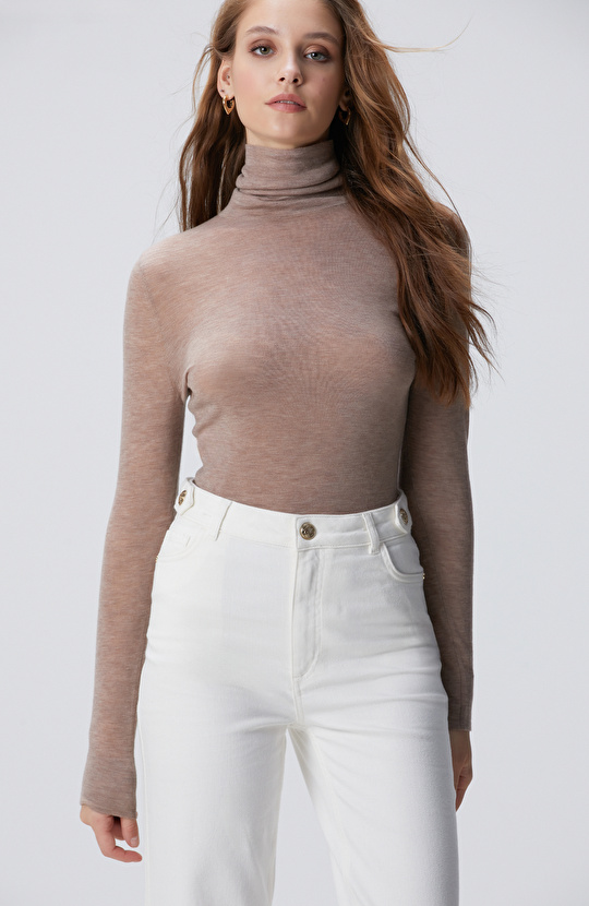 Limited Vizon Melanj Yün Kazak