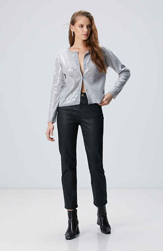 Siyah Denim Pantolon