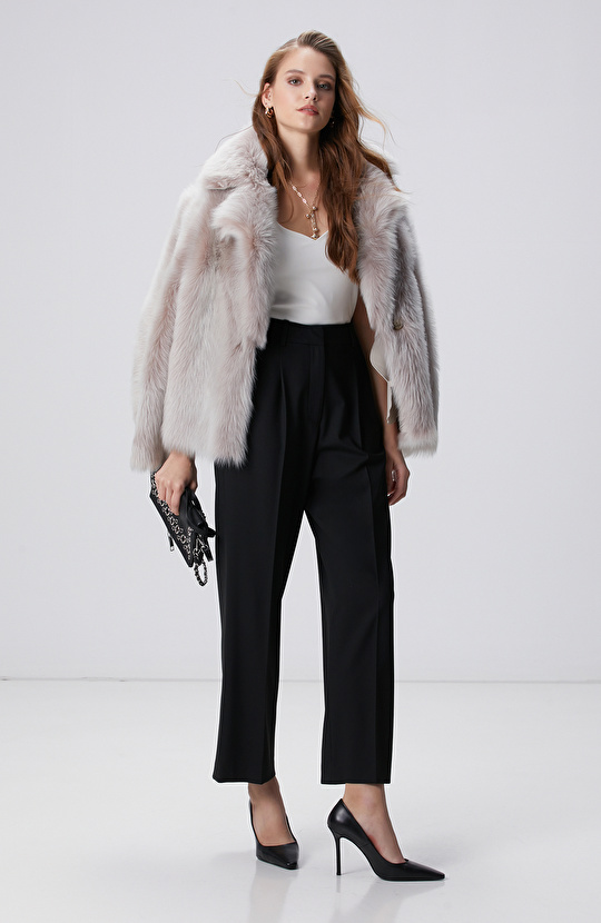 Kırık Beyaz Örme Atlet