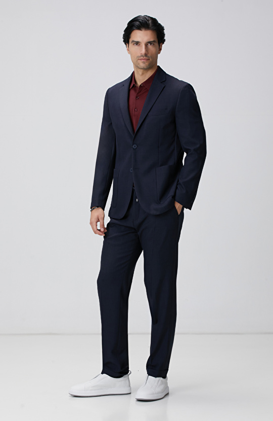 Bordo Basic Triko Kazak