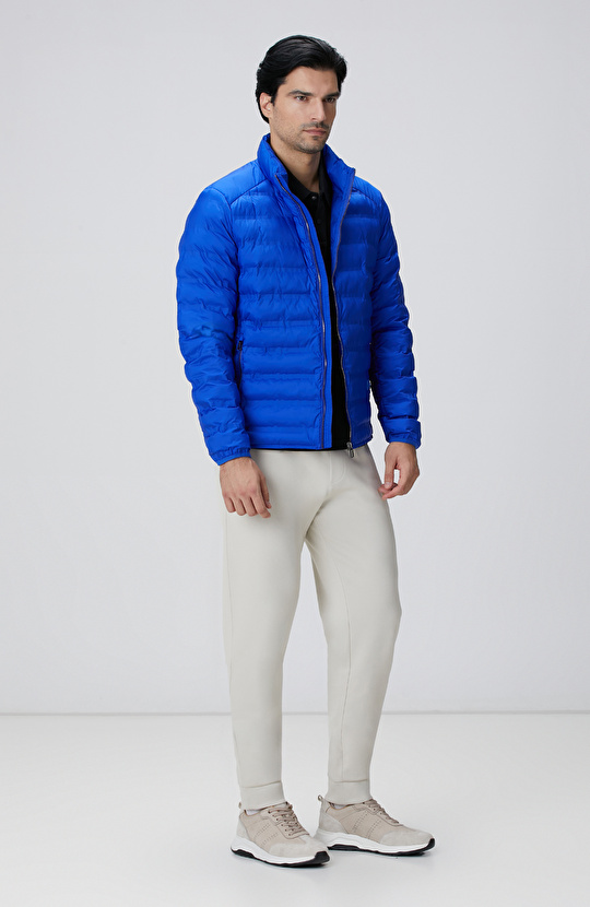 Siyah Waffle Dokulu T-shirt