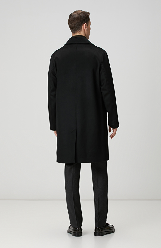 Siyah Limited Yün Palto