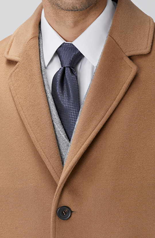 Limited Camel Yün Palto