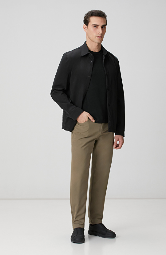 Siyah Basic Triko Kazak