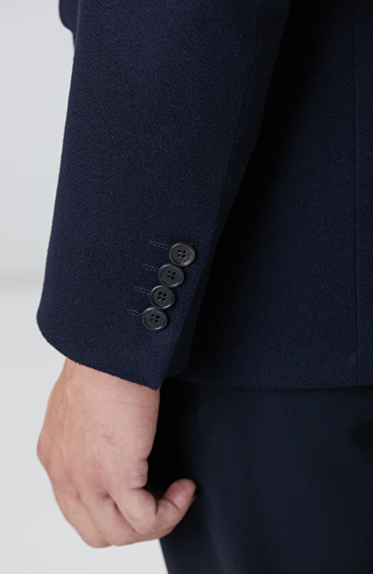 Limited Lacivert Kaşmir Ceket