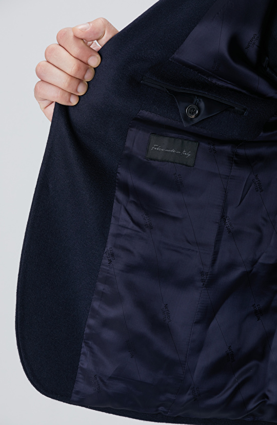 Limited Lacivert Kaşmir Ceket