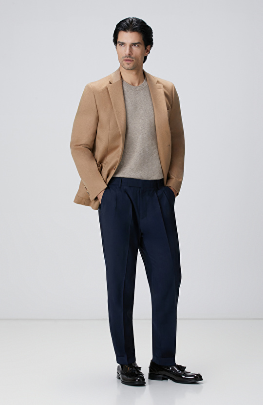 Limited Camel Kaşmir Ceket