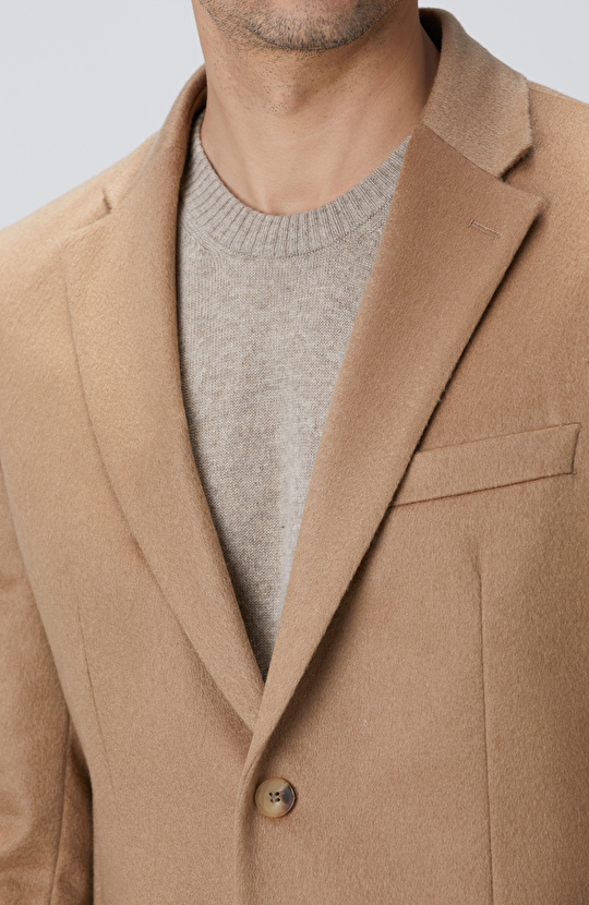 Limited Camel Kaşmir Ceket