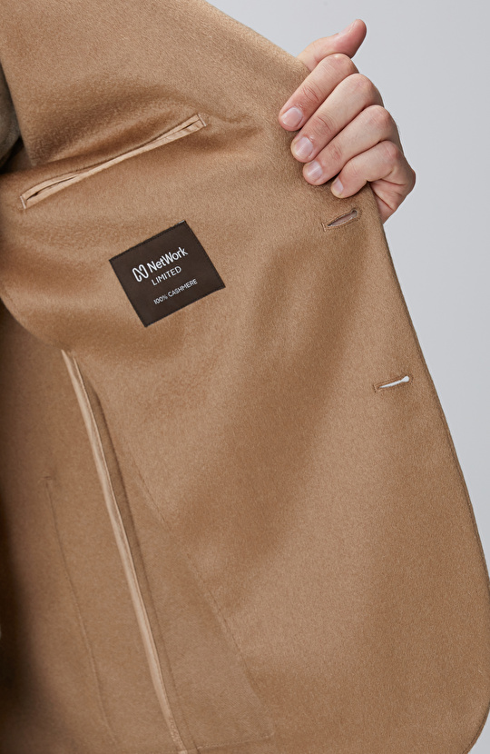Limited Camel Kaşmir Ceket
