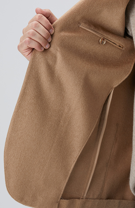Limited Camel Kaşmir Ceket