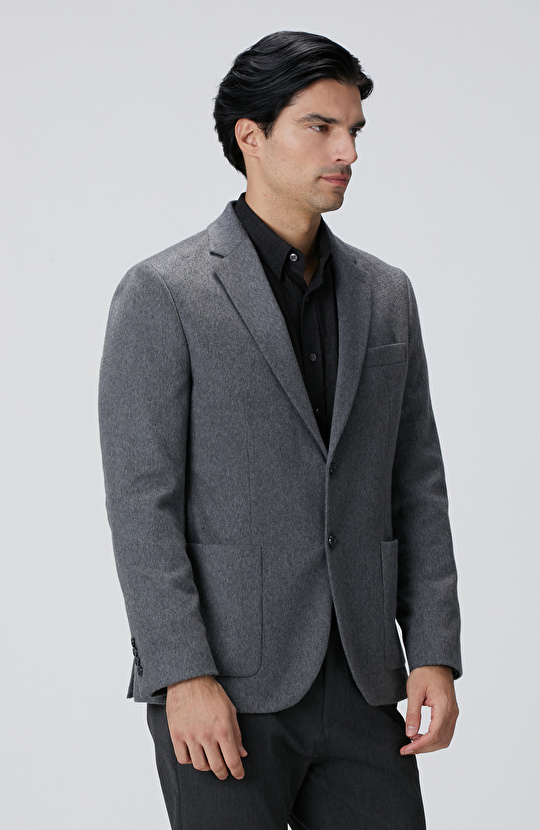 Limited Antrasit Kaşmir Ceket