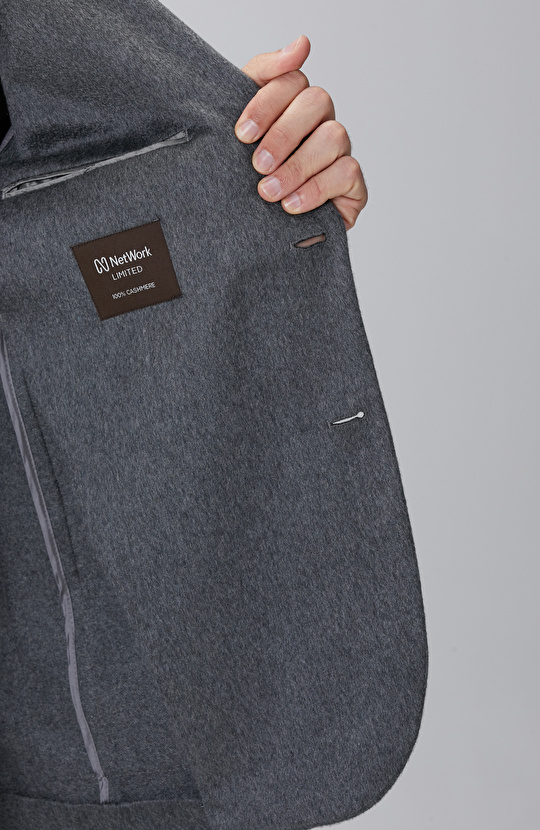 Limited Antrasit Kaşmir Ceket