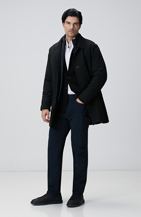 N-Tech Siyah Triko Ceket