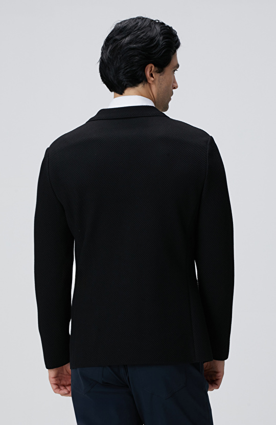 N-Tech Siyah Triko Ceket