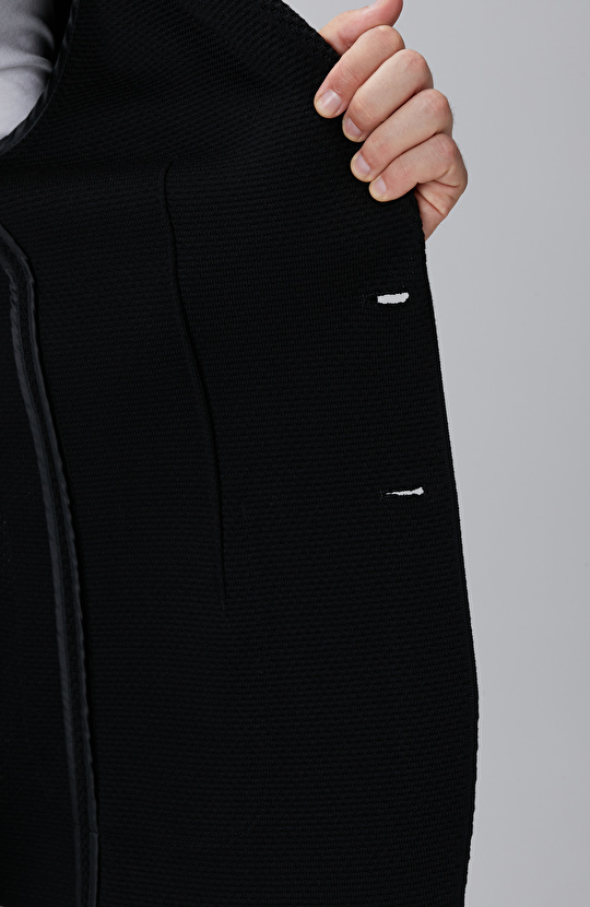 N-Tech Siyah Triko Ceket