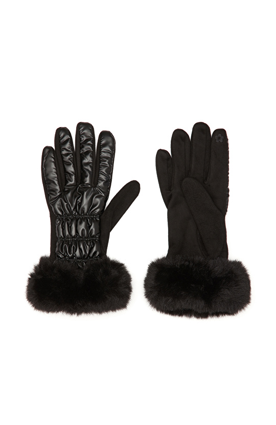Siyah Kadın Eldiven