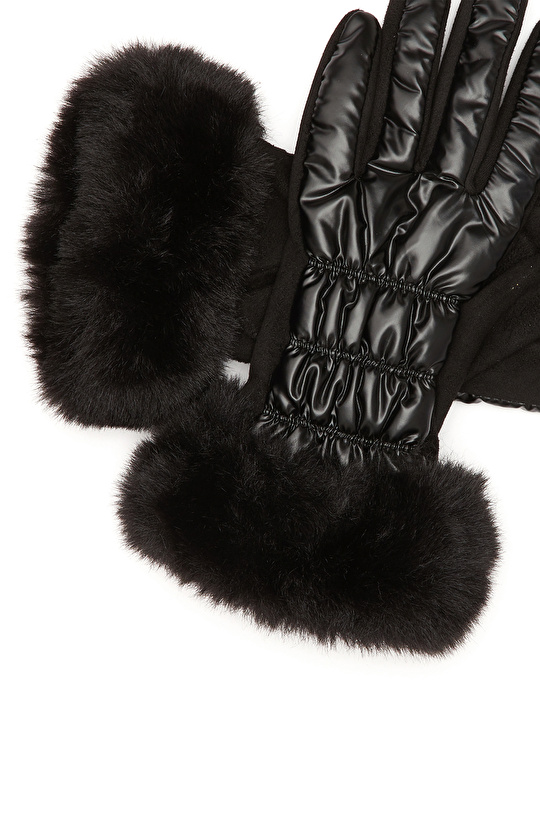 Siyah Kadın Eldiven