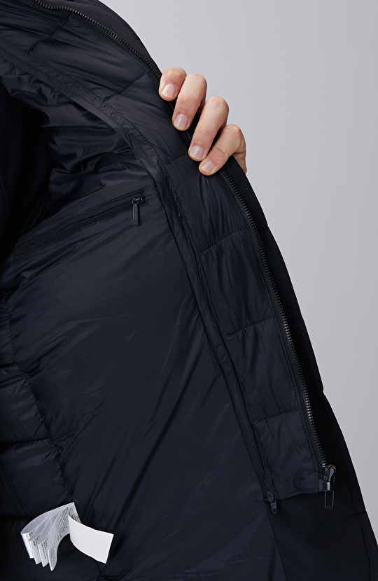 Lacivert Puffer Coat Ceket