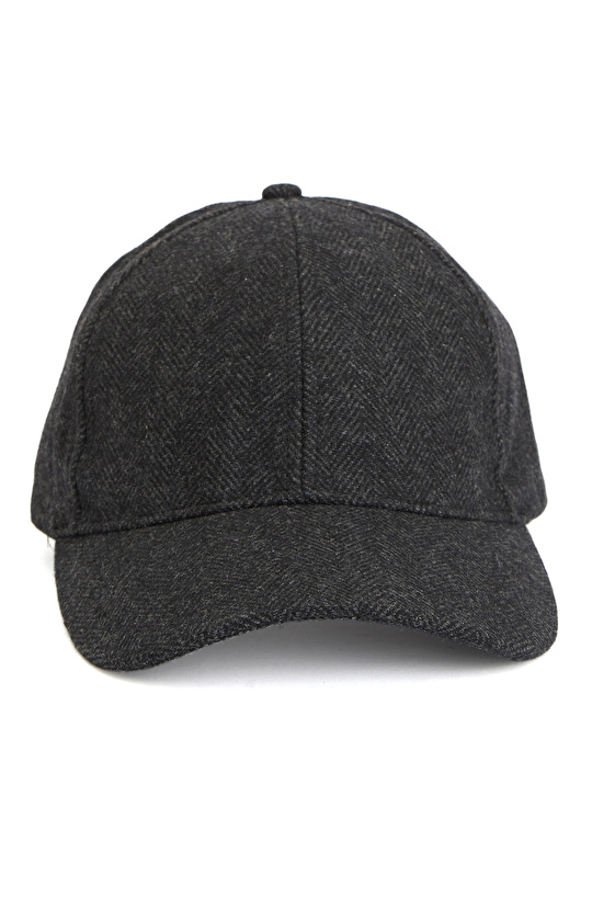 Yün Karışımlı Erkek Şapka