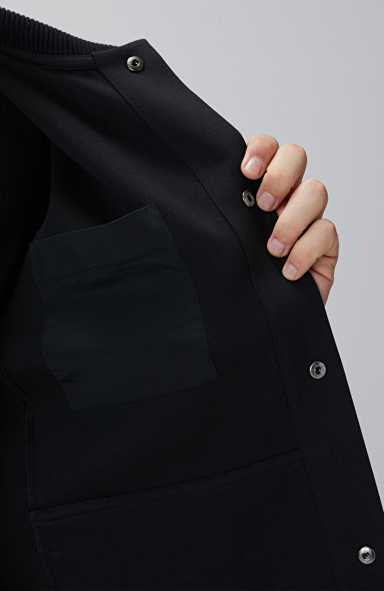 Siyah Dış Gömlek