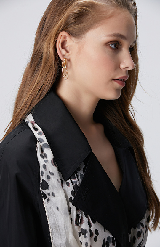 Gold Kadın Sallantı Küpe