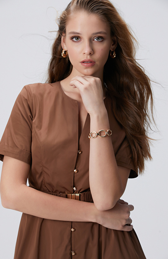 Gold Kadın Zincir Bileklik