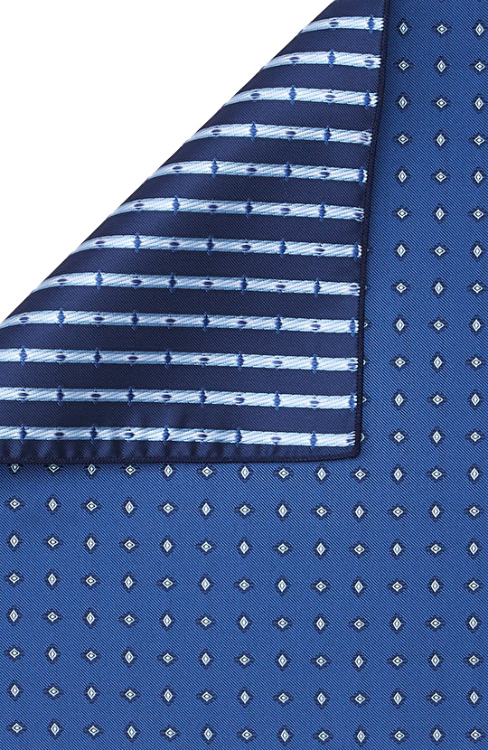 Lacivert Puantiyeli Mendil