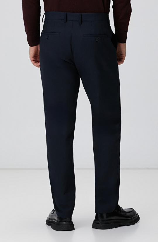 Lacivert Casual Pantolon