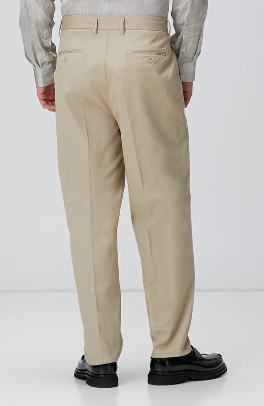 Bej Casual Chino Pantolon