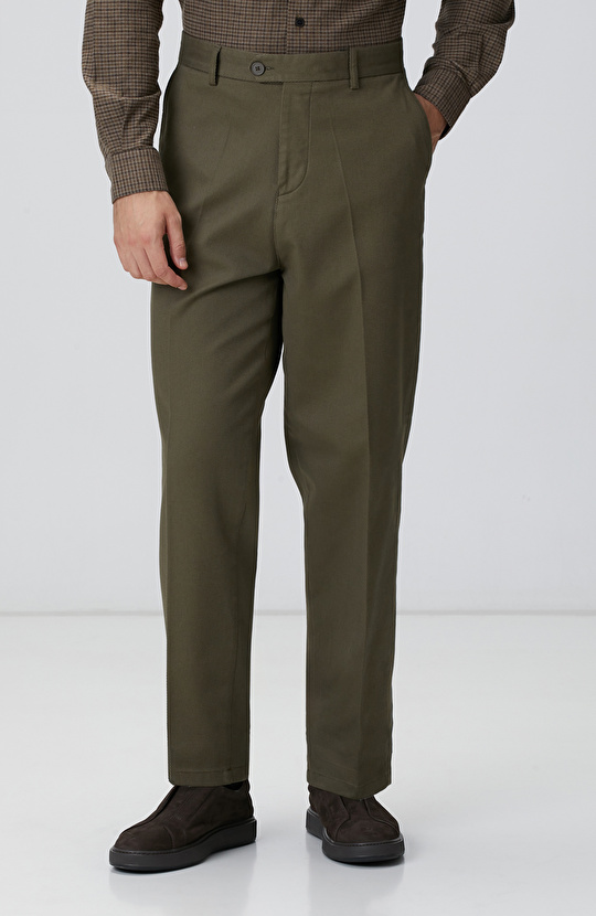 Haki Casual Chino Pantolon