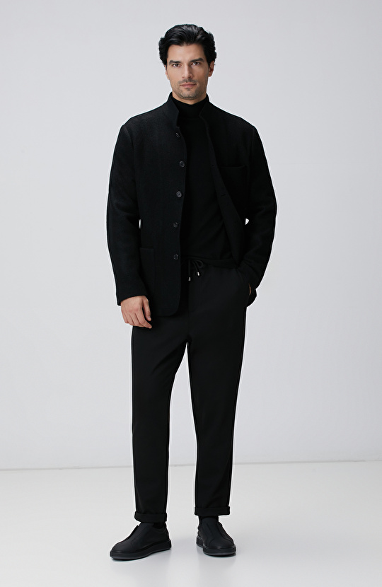 Siyah Comfort Eşofman Altı