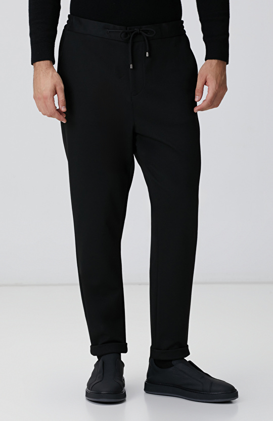 Siyah Comfort Eşofman Altı