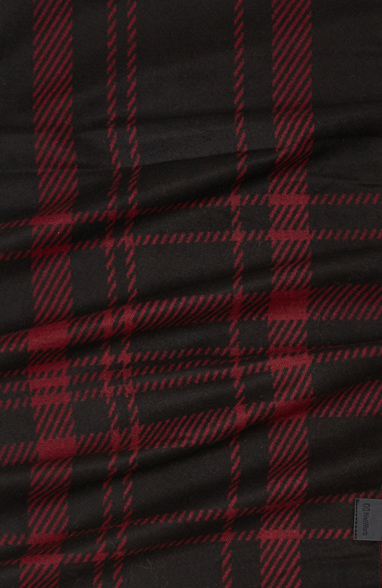 Bordo Desenli Erkek Atkı