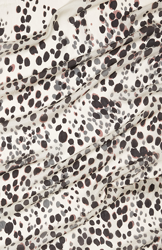 Bej Kadın İpek Fular