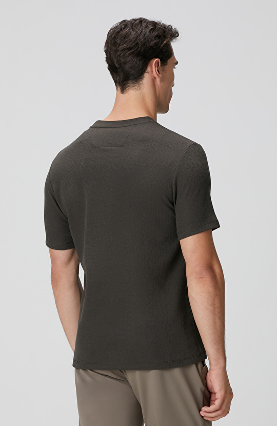 Haki Jakarlı T-shirt