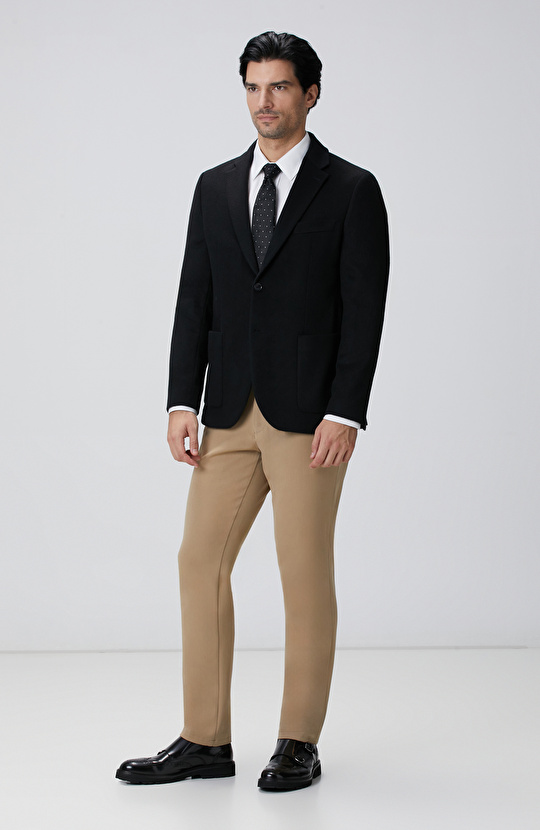 Limited Siyah Kaşmir Ceket