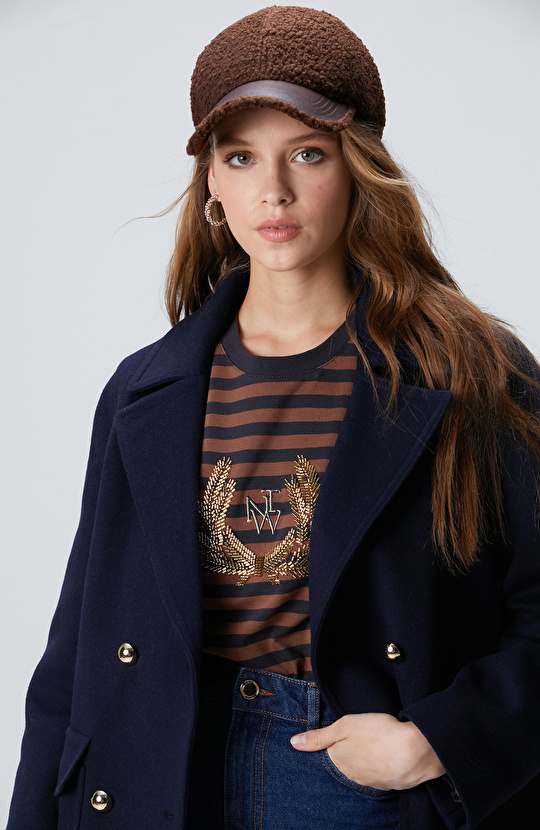 Kahverengi Kadın Şapka