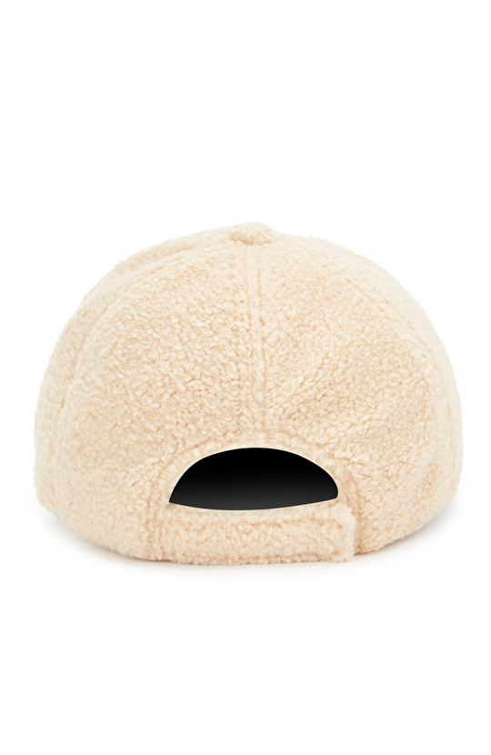 Kırık Beyaz Kadın Şapka