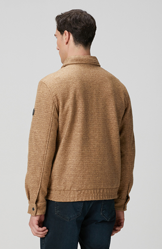 Camel Diyagonal Desenli Pilot Mont