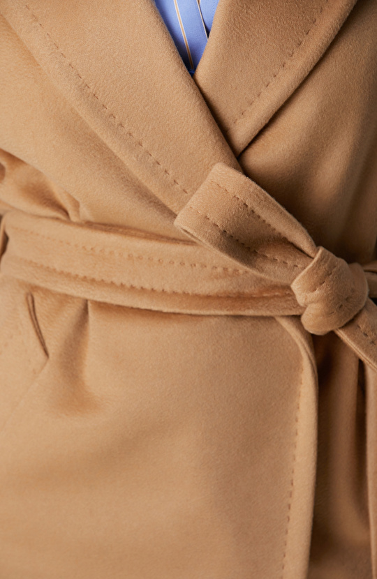 Limited Camel Kaşmir Palto