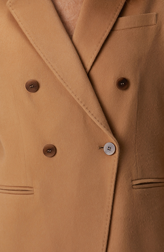 Limited Camel Kaşmir Ceket