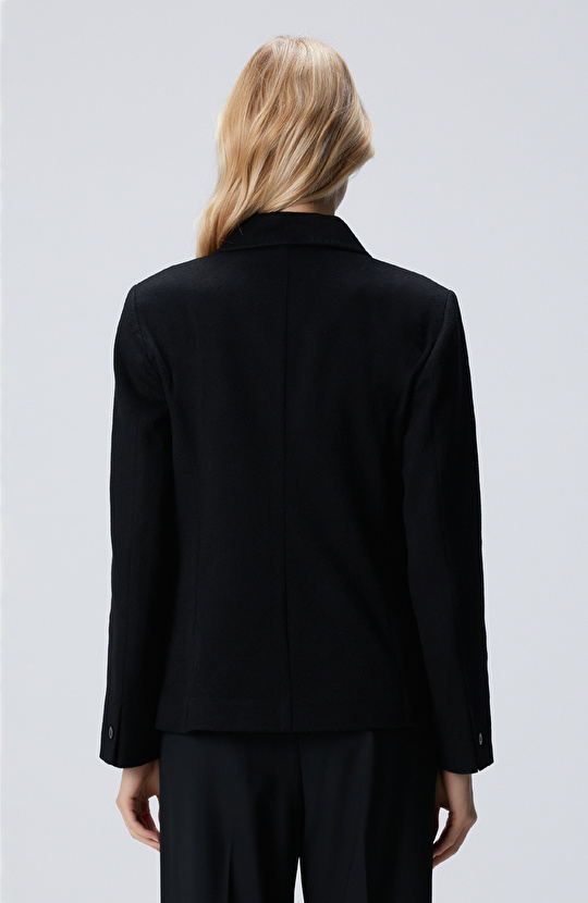 Limited Siyah Kaşmir Ceket