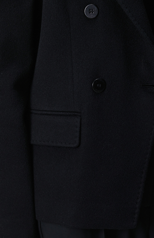 Limited Siyah Kaşmir Ceket